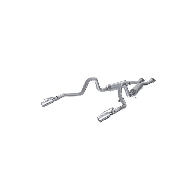 MBRP Exhaust S7221AL 2.5in. Cat-Back; Dual Rear Exit; AL