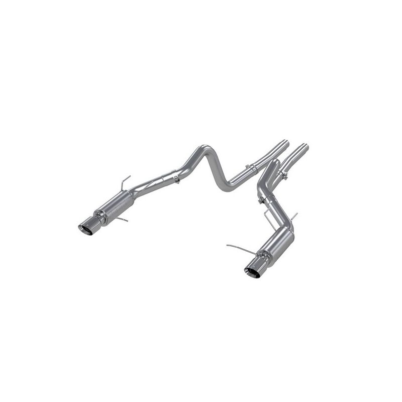 MBRP Exhaust S7264409 3in. Cat-Back; Dual Split Rear Exit; Race Version; T409
