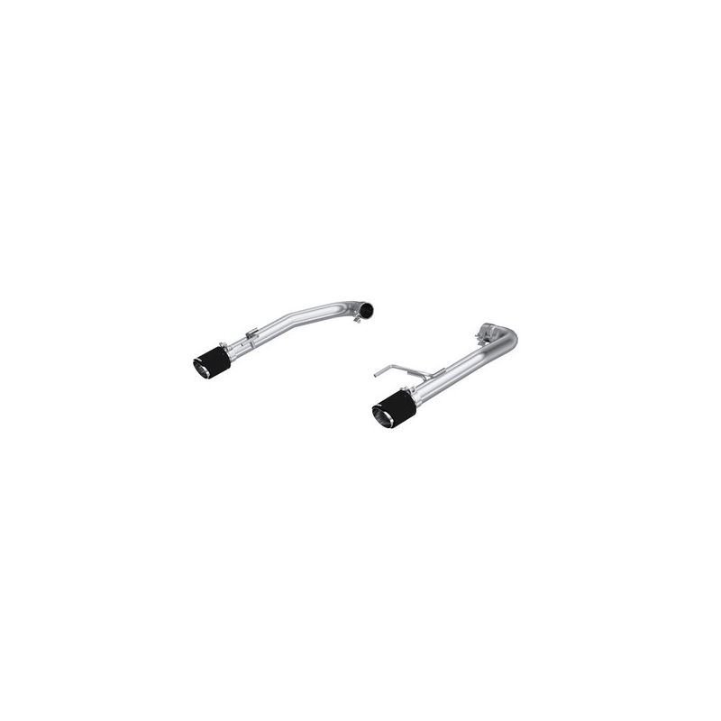 MBRP Exhaust S72763CF 2.5in. Axle-Back; Dual Rear Exit; T304; CF