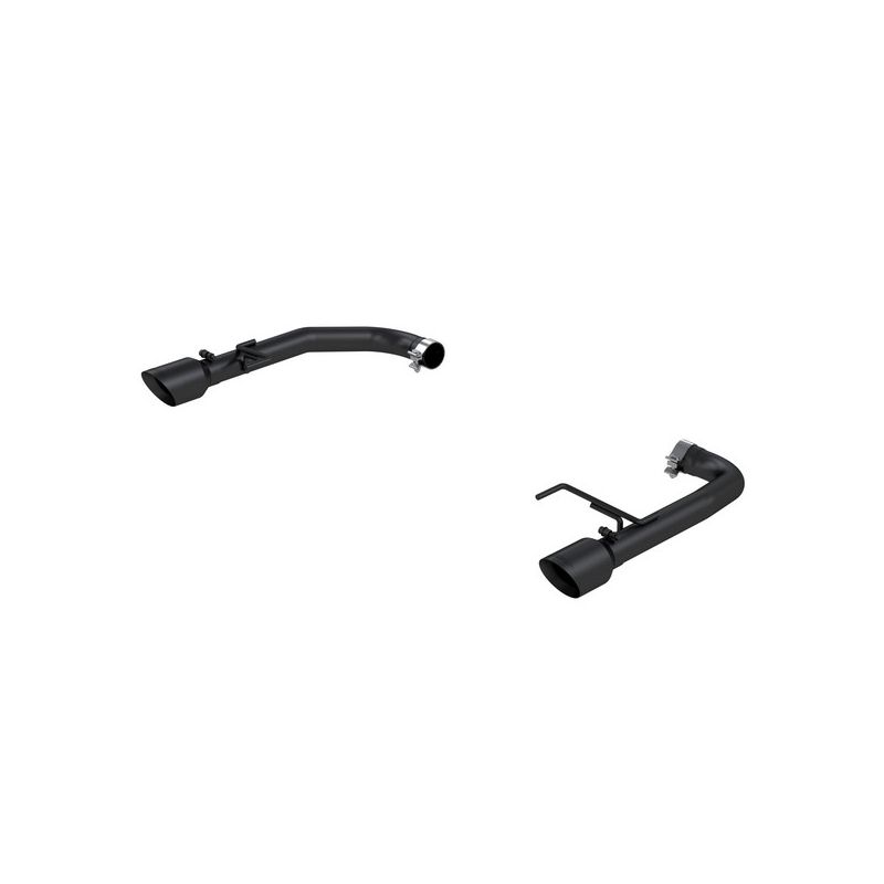 MBRP Exhaust S7276BLK 2.5in. Axle-Back; Dual Rear Exit; BLK