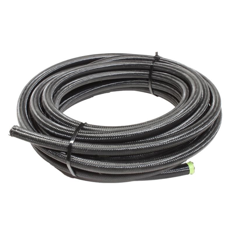 Snow Performance SNF-61230B 12 Black Nylon Braided Stainless PTFE Hose - 30Ft.