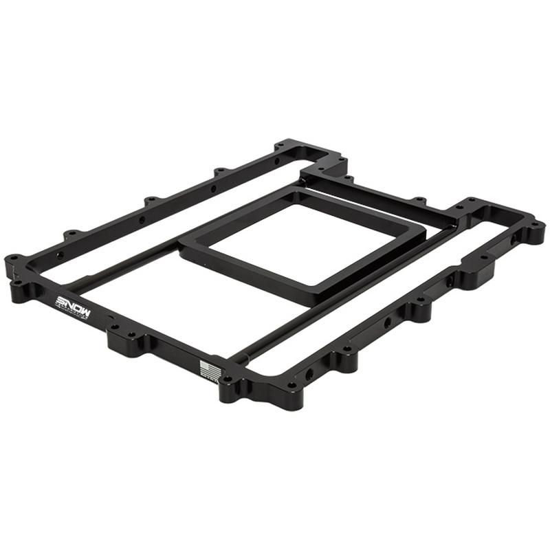 Snow Performance SNO-40087 Lid Spacer/direct port plate for LSA Superchargers