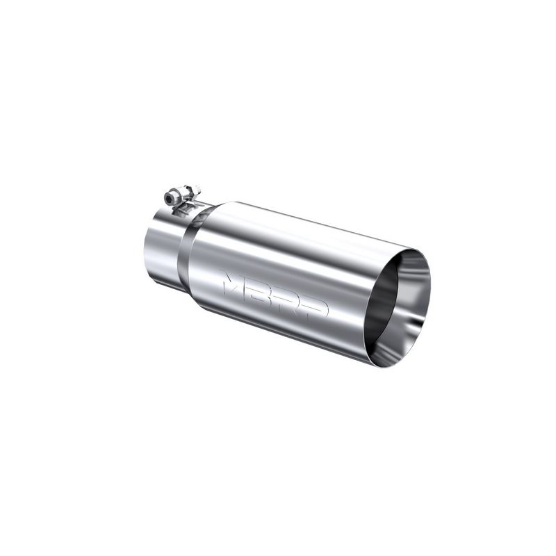 MBRP Exhaust T5049 5" OD.; Dual Wall Straight; 4" Inlet; T304 Stainless Steel.