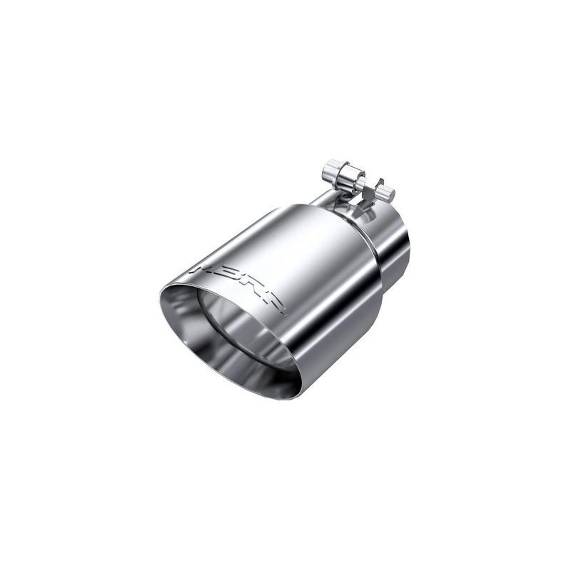 MBRP Exhaust T5122 Tip; 4in. O.D.; Dual Wall Angled; 3in. inlet; 8in. length; T304.