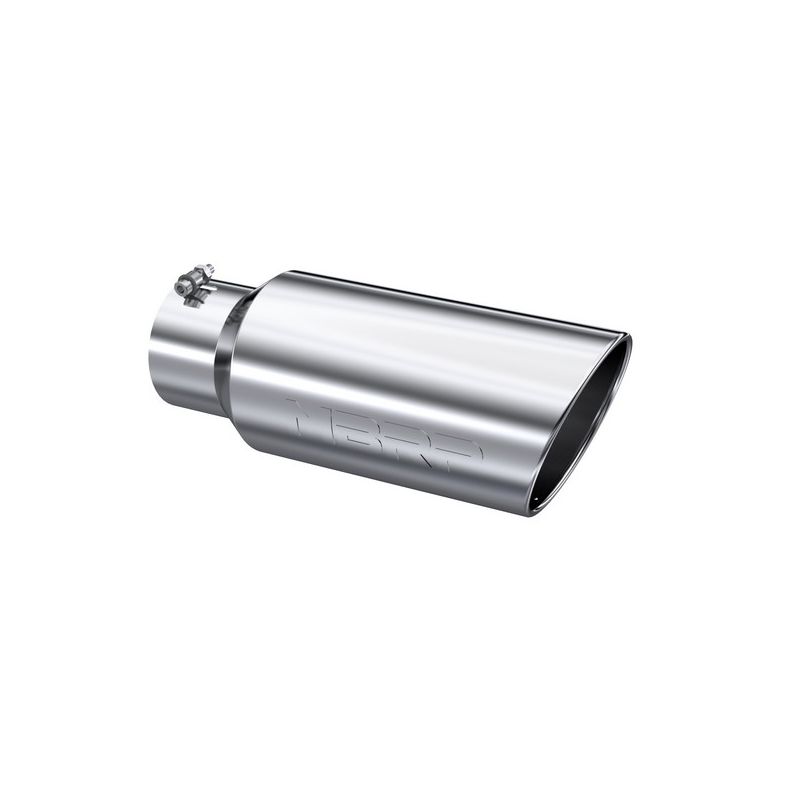 MBRP Exhaust T5127 Tip; 7in. O.D.; Rolled End; 5in. inlet 18in. in length; T304.