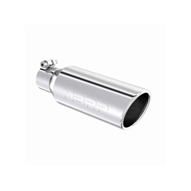 MBRP Exhaust T5150 4in. OD; 2.5in. inlet; 12in. in length; Clampless-no weld T304.