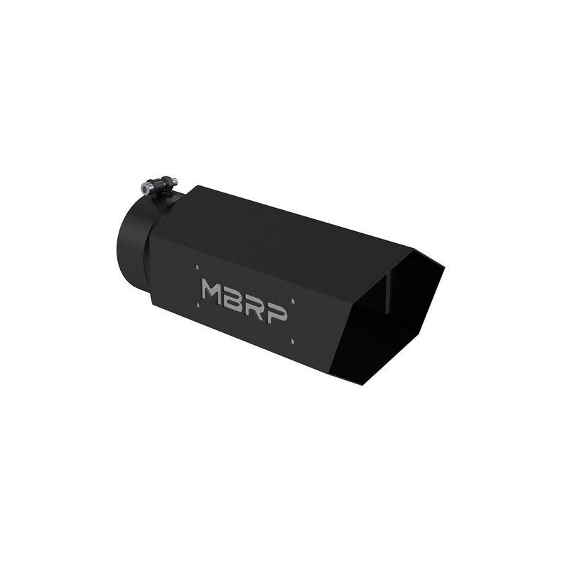 MBRP Exhaust T5166BLK MBRP Black Series Universal 5" Hexagon Shaped Tip.