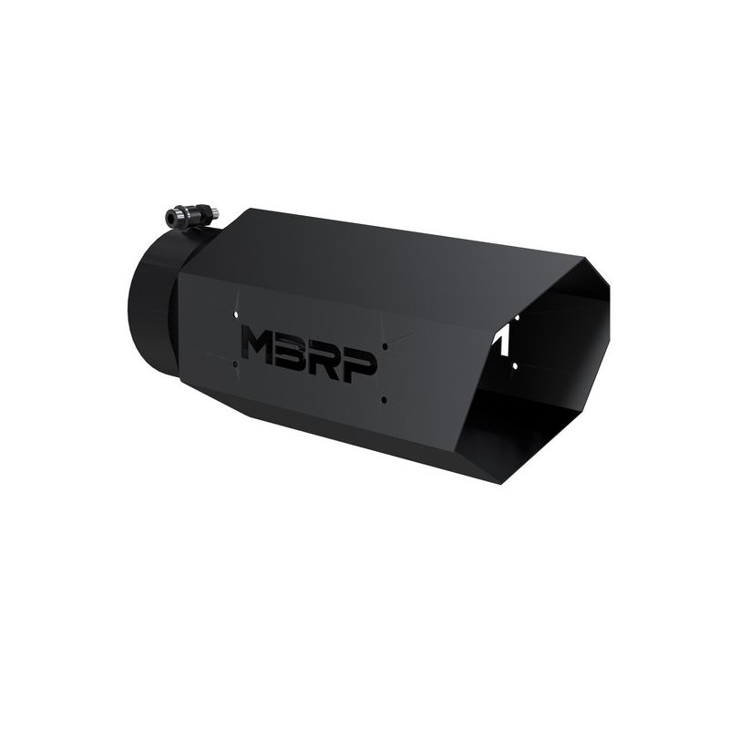 MBRP Exhaust T5167BLK MBRP Black Series Universal 5" Hexagon Shaped Tip.