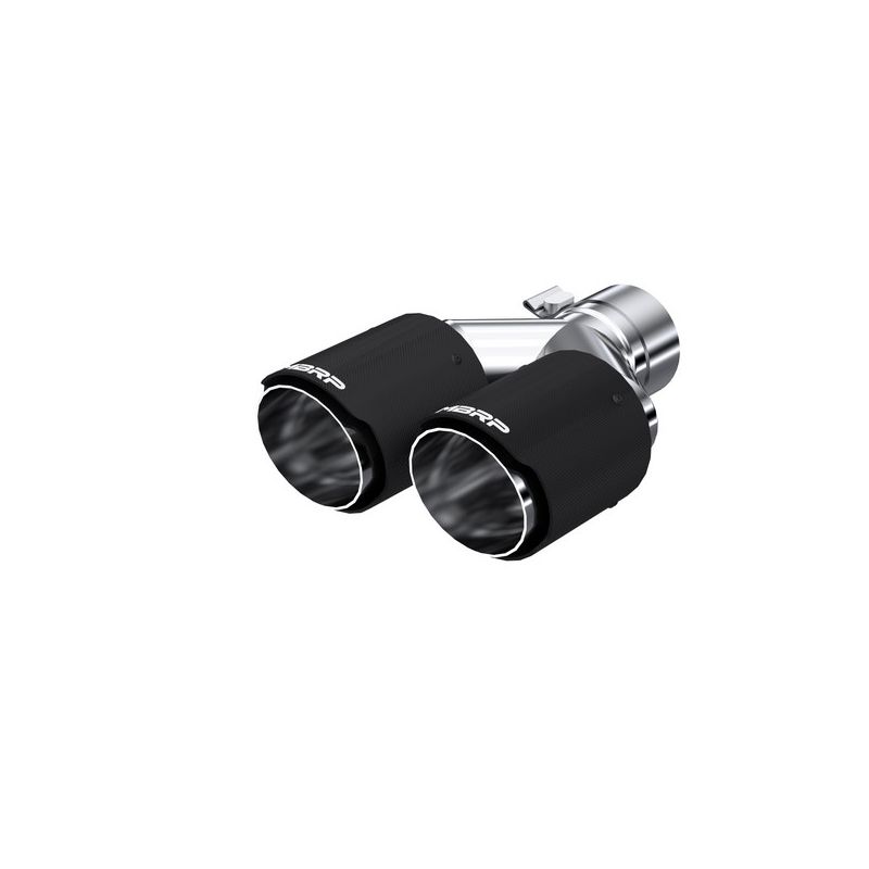 MBRP Exhaust T5170CF 2.5" Inlet Carbon Fiber Exhaust Tip.