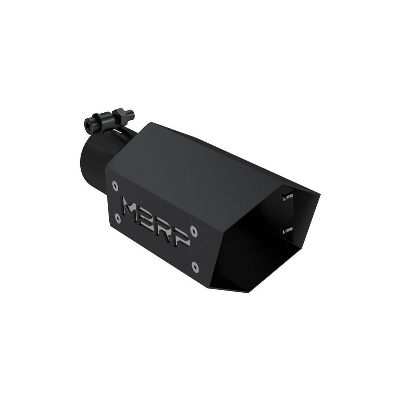 MBRP Exhaust T5173BLK MBRP Black Series Universal 2.5" Hexagon Shaped Tip.