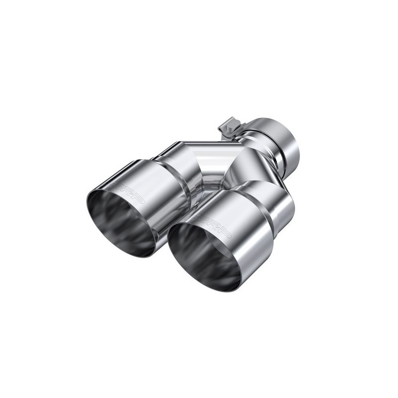 MBRP Exhaust T5182 Tip; 4in. OD Dual Out; 3in. ID; Single Wall; T304
