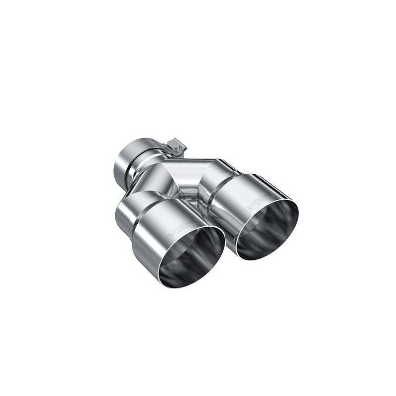 MBRP Exhaust T5183 Tip; 4in. OD Dual Out; 3in. ID; Single Wall; T304