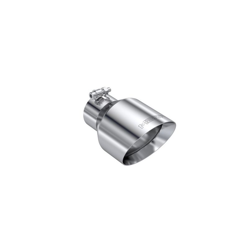 MBRP Exhaust T5187 Tip; 5in. OD Out; 3in. ID; 8in Length; Dual Wall; T304