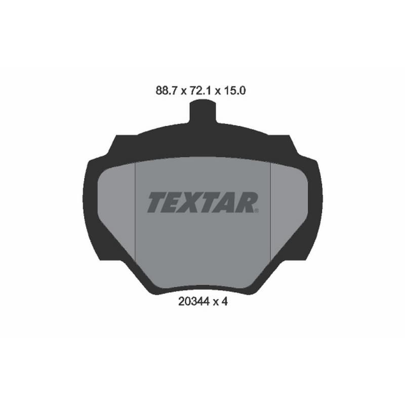 TEXTAR 2034402 Brake Pad Set