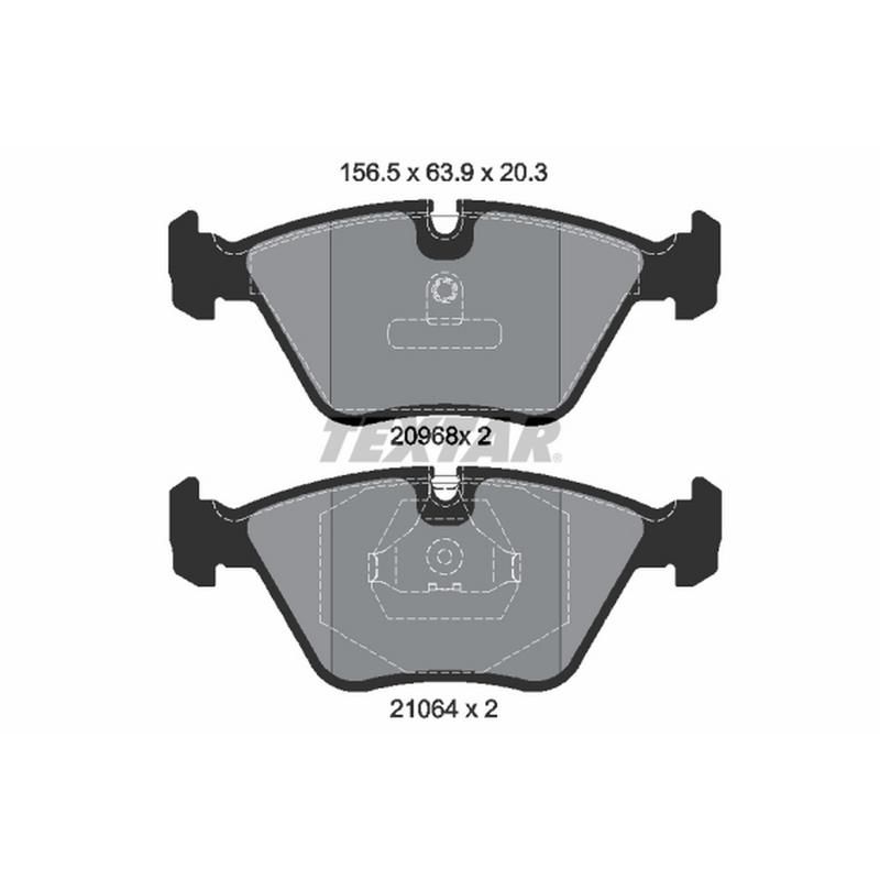 TEXTAR 2096801 Brake Pad Set