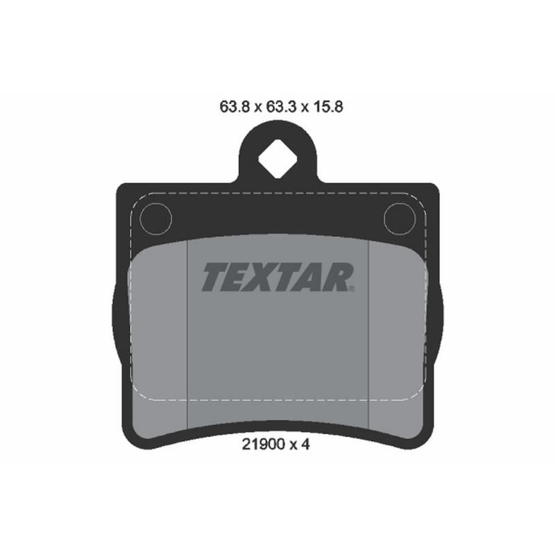 TEXTAR 2190003 Brake Pad Set
