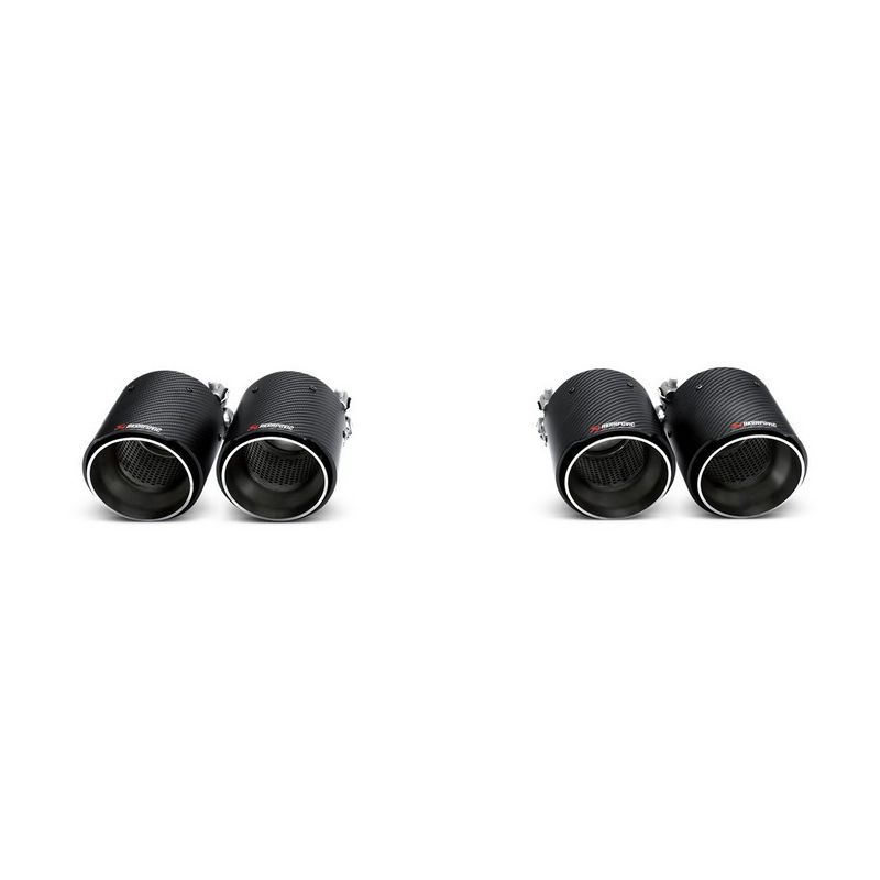 Akrapovic TP-CT/26 Tail pipe set (Carbon)