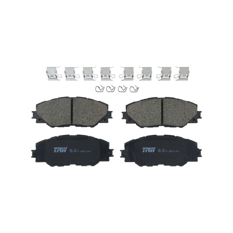 TRW TRC1211 PREMIUM BRAKING - CERAMIC BRAKE PAD SET - TRC1211