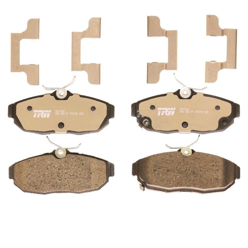 TRW PARTS TRC1562 TRW PREMIUM BRAKING - CERAMIC BRAKE PAD SET - TRC1562