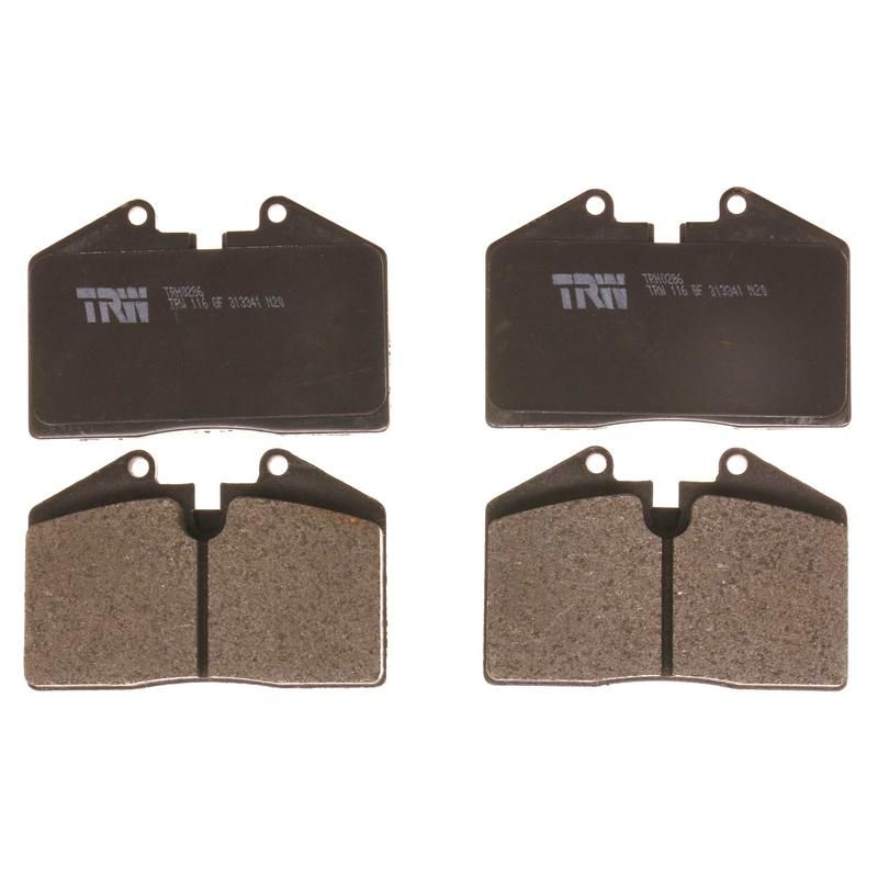 TRW PARTS TRH0286 TRW PREMIUM BRAKING - METALLIC BRAKE PAD SET - TRH0286