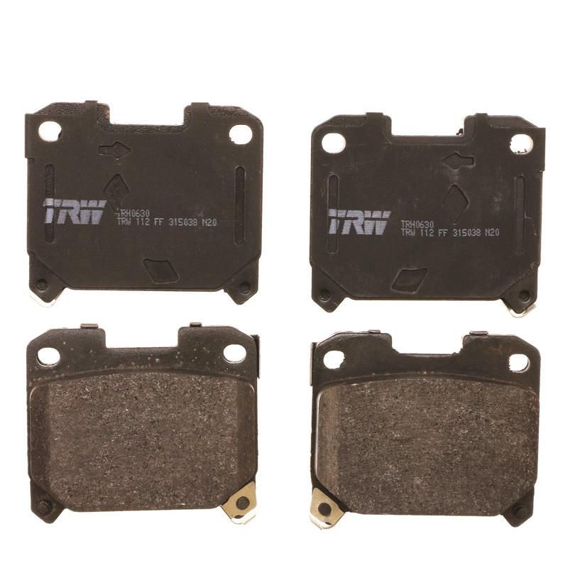 TRW PARTS TRH0630 TRW PREMIUM BRAKING - METALLIC BRAKE PAD SET - TRH0630
