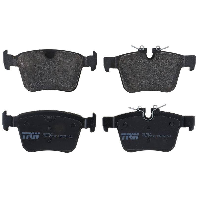 TRW PARTS TRH1821 TRW PREMIUM BRAKING - METALLIC BRAKE PAD SET - TRH1821