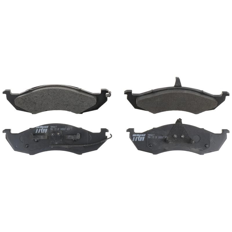 TRW PARTS TRM0417 TRW PREMIUM BRAKING - METALLIC BRAKE PAD SET - TRM0417