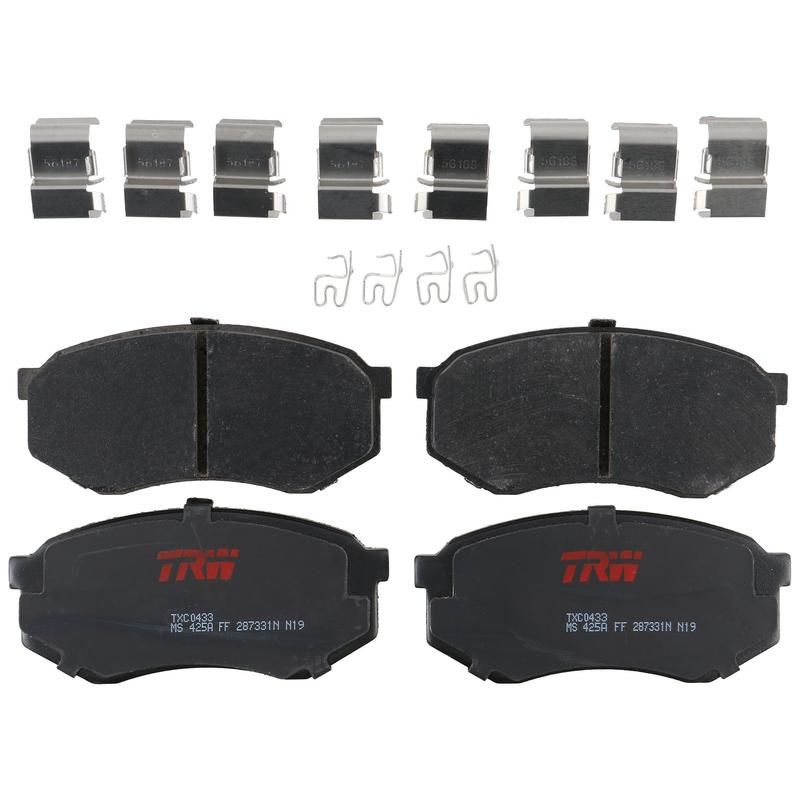 TRW PARTS TXC0433 TRW PREMIUM BRAKING - CERAMIC BRAKE PAD SET - TXC0433