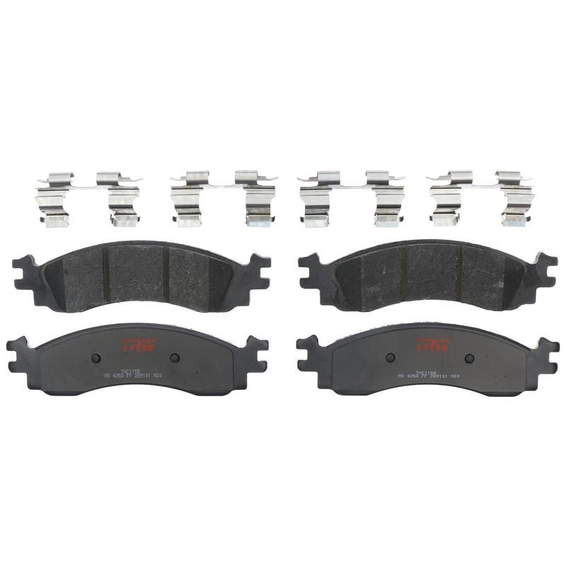 TRW PARTS TXC1158 TRW PREMIUM BRAKING - CERAMIC BRAKE PAD SET - TXC1158
