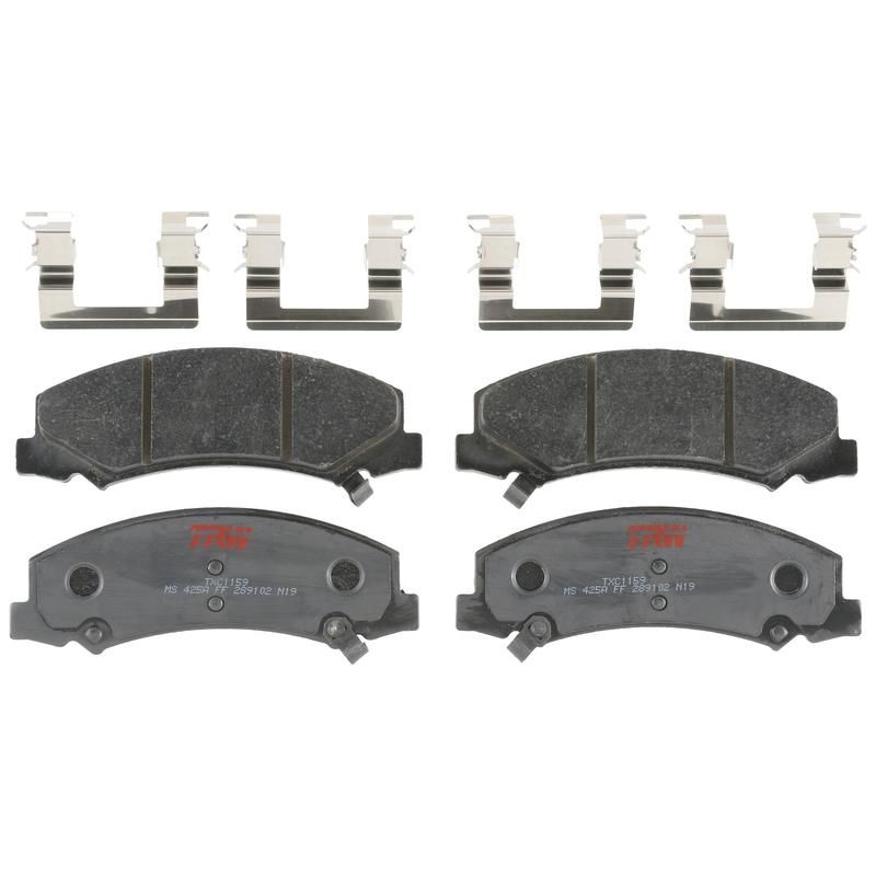 TRW PARTS TXC1159 TRW PREMIUM BRAKING - CERAMIC BRAKE PAD SET - TXC1159
