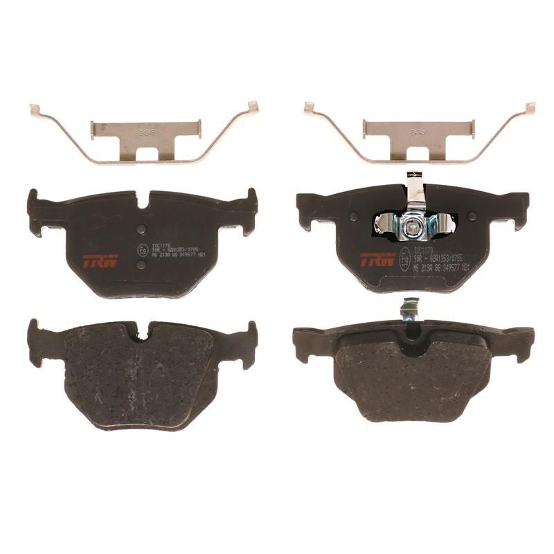 TRW PARTS TXC1170 TRW BRAKE PAD KIT -BRAKE PAD -TXC1170