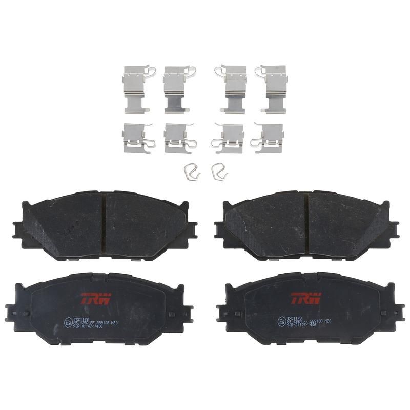 TRW PARTS TXC1178 TRW PREMIUM BRAKING - CERAMIC BRAKE PAD SET - TXC1178