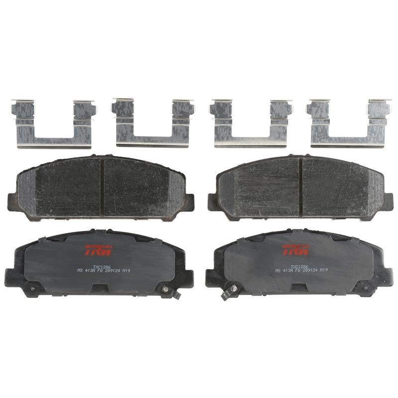 TRW PARTS TXC1286 TRW PREMIUM BRAKING - CERAMIC BRAKE PAD SET - TXC1286