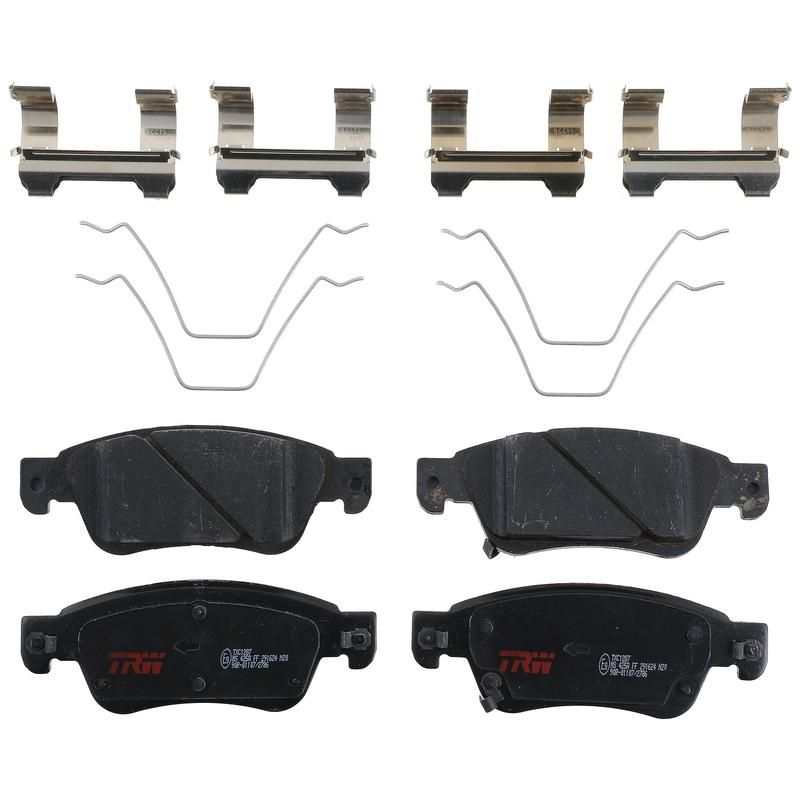 TRW PARTS TXC1287 TRW PREMIUM BRAKING - CERAMIC BRAKE PAD SET - TXC1287