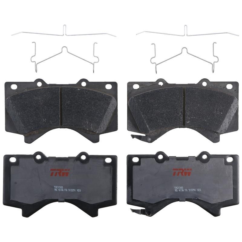 TRW PARTS TXC1303 TRW PREMIUM BRAKING - CERAMIC BRAKE PAD SET - TXC1303