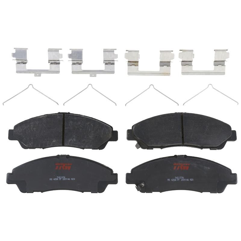 TRW PARTS TXC1378 TRW PREMIUM BRAKING - CERAMIC BRAKE PAD SET - TXC1378