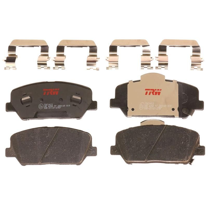 TRW PARTS TXC1413 TRW PREMIUM BRAKING - CERAMIC BRAKE PAD SET - TXC1413