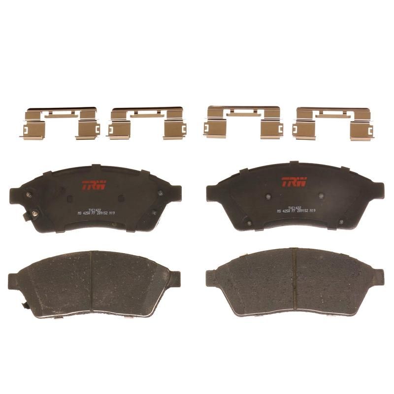 TRW PARTS TXC1422 TRW PREMIUM BRAKING - CERAMIC BRAKE PAD SET - TXC1422