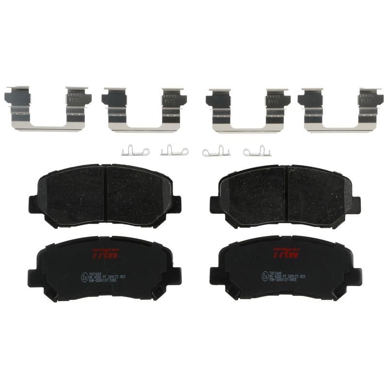 TRW PARTS TXC1640 TRW PREMIUM BRAKING - CERAMIC BRAKE PAD SET - TXC1640