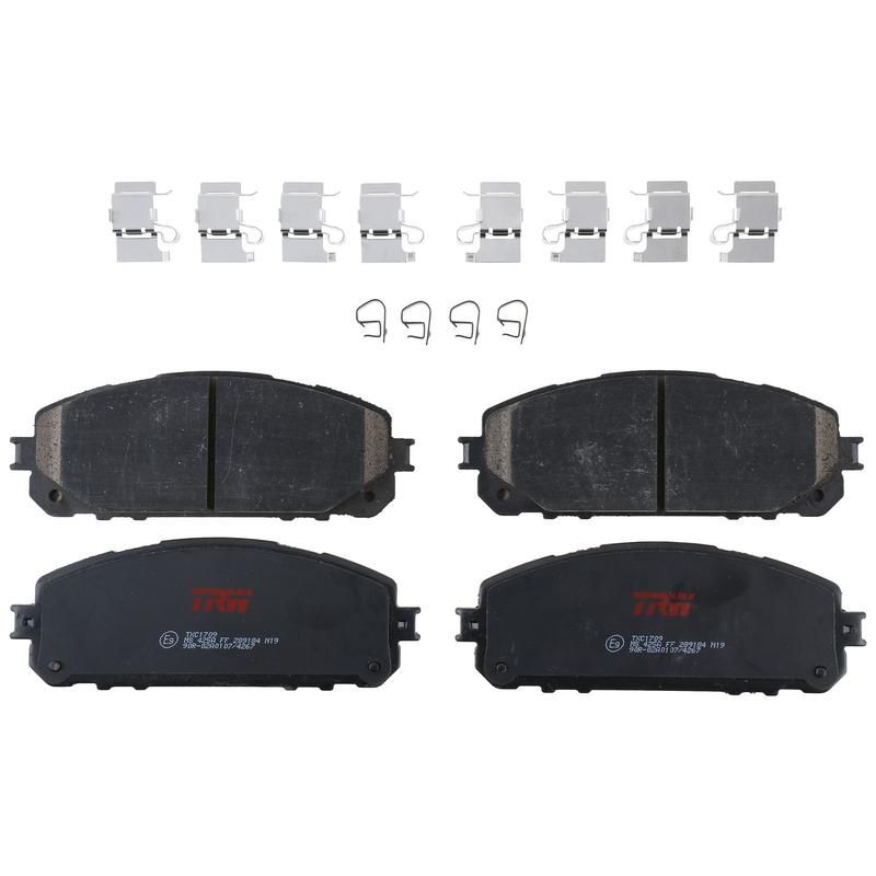 TRW PARTS TXC1709 TRW PREMIUM BRAKING - CERAMIC BRAKE PAD SET - TXC1709