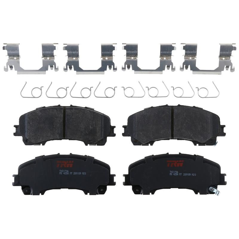 TRW PARTS TXC1736 TRW PREMIUM BRAKING - CERAMIC BRAKE PAD SET - TXC1736