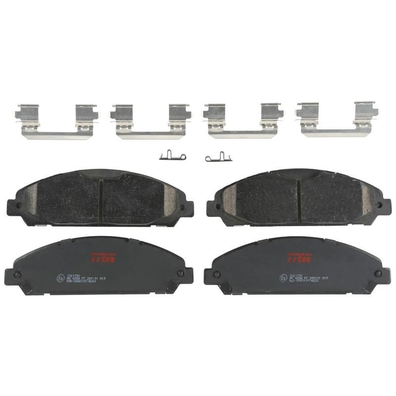 TRW PARTS TXC1791 TRW PREMIUM BRAKING - CERAMIC BRAKE PAD SET - TXC1791