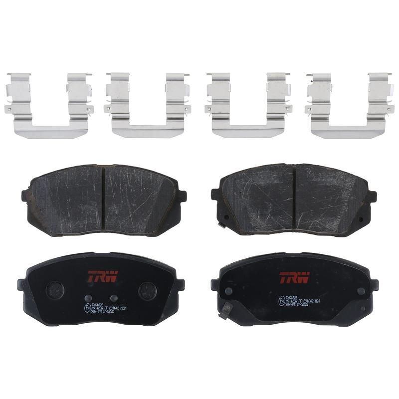 TRW PARTS TXC1826 TRW PREMIUM BRAKING - CERAMIC BRAKE PAD SET - TXC1826
