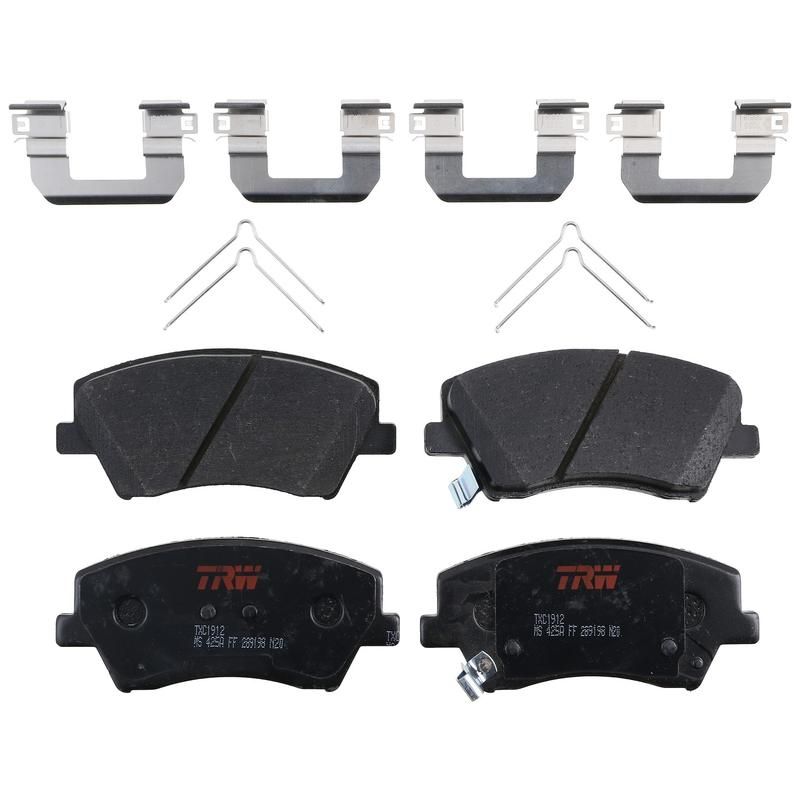 TRW PARTS TXC1912 TRW PREMIUM BRAKING - CERAMIC BRAKE PAD SET - TXC1912
