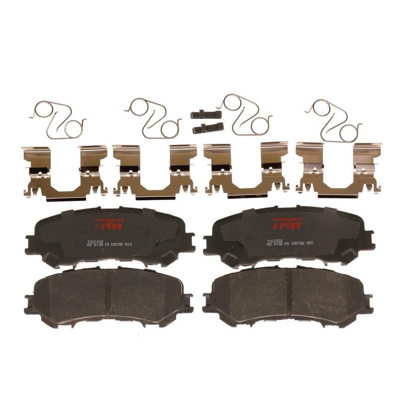 TRW PARTS TXC2032 TRW PREMIUM BRAKING - CERAMIC BRAKE PAD SET - TXC2032