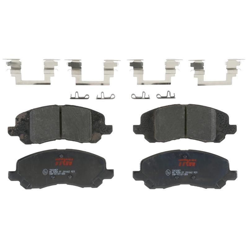 TRW PARTS TXC2057 TRW PREMIUM BRAKING - CERAMIC BRAKE PAD SET - TXC2057