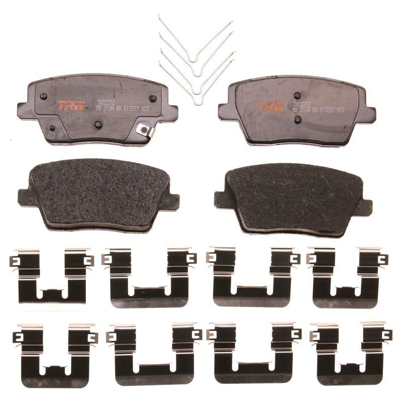 TRW PARTS TXC2212 TRW PREMIUM BRAKING - CERAMIC BRAKE PAD KIT - TXC2212