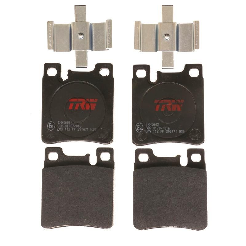TRW PARTS TXH0603 TRW PREMIUM BRAKING - METALLIC BRAKE PAD SET - TXH0603