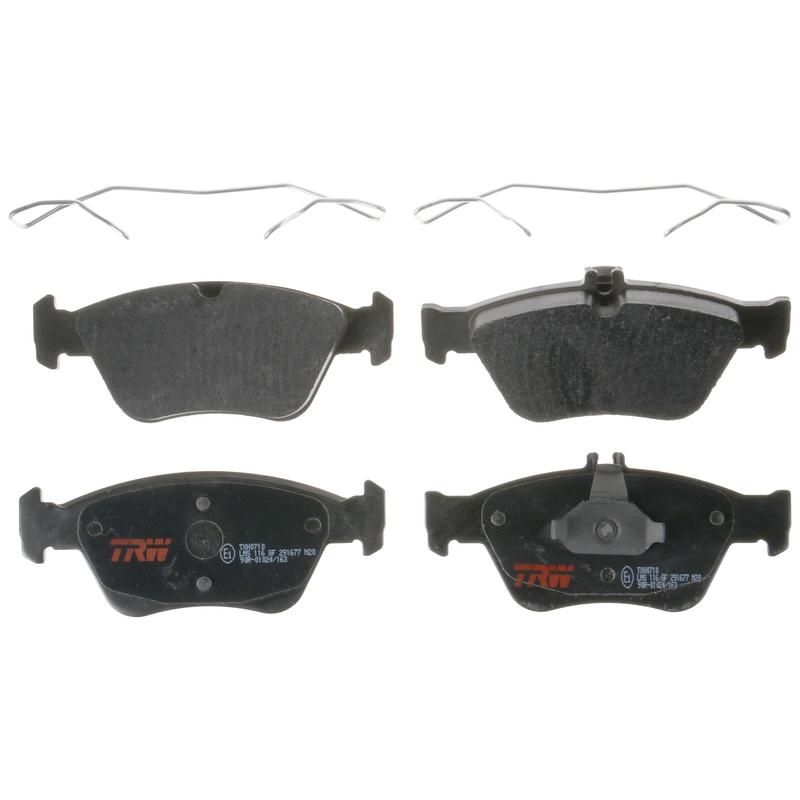 TRW PARTS TXH0710 TRW PREMIUM BRAKING - METALLIC BRAKE PAD SET - TXH0710
