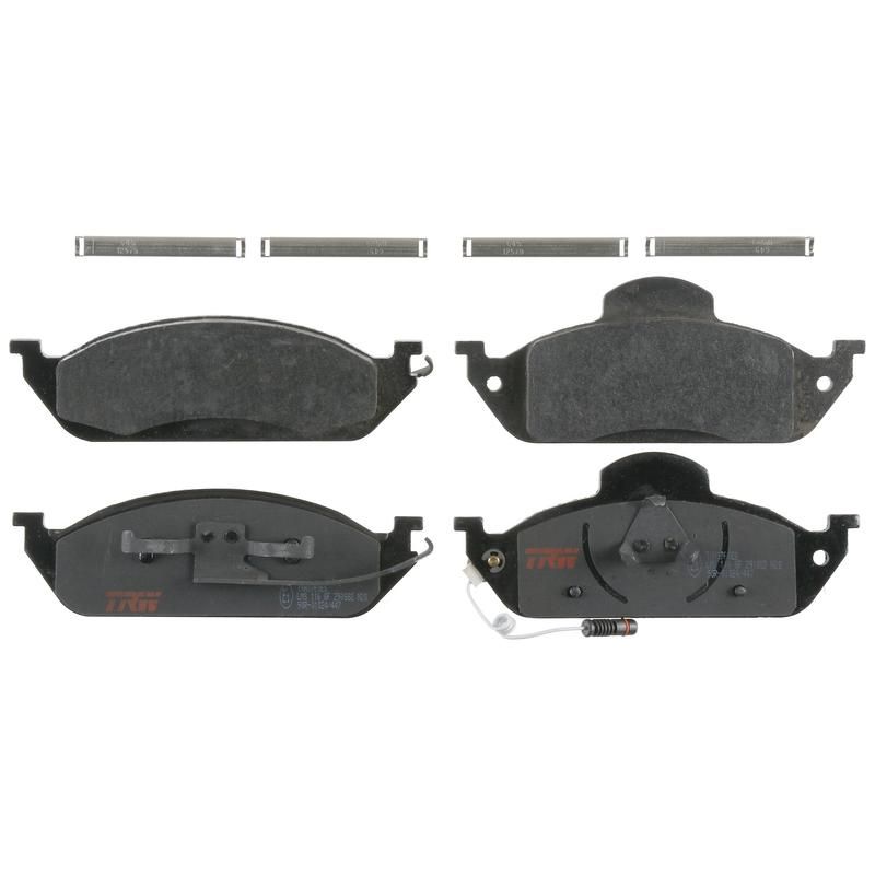TRW PARTS TXH0760ES TRW PREMIUM BRAKING - METALLIC BRAKE PAD SET - TXH0760ES